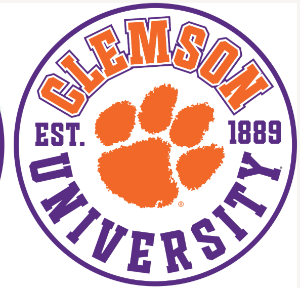 Clemson Retro Placemat Set/4