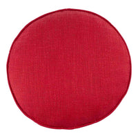 Round Christmas Church Pillow