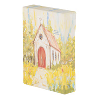 All Things Possible Red Door Church Canvas - GLORY HAUS 