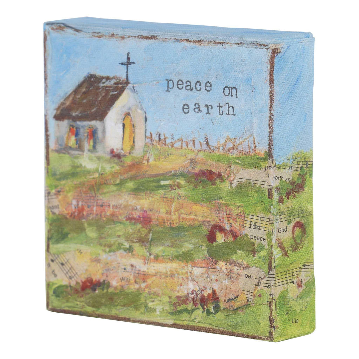 Peace on Earth Canvas - GLORY HAUS 