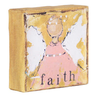 Faith Angel Canvas - GLORY HAUS 