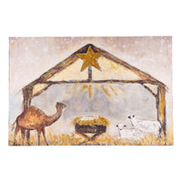 Believe Nativity Canvas - GLORY HAUS 