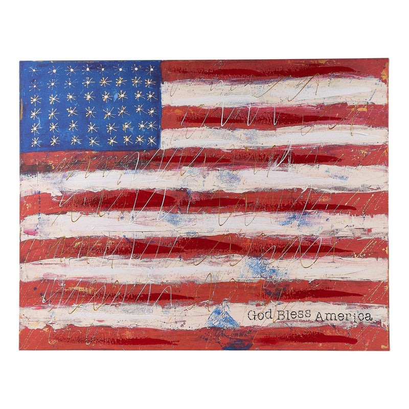 American Flag Canvas - GLORY HAUS 