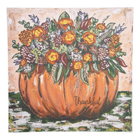 Thankful Pumpkin Canvas