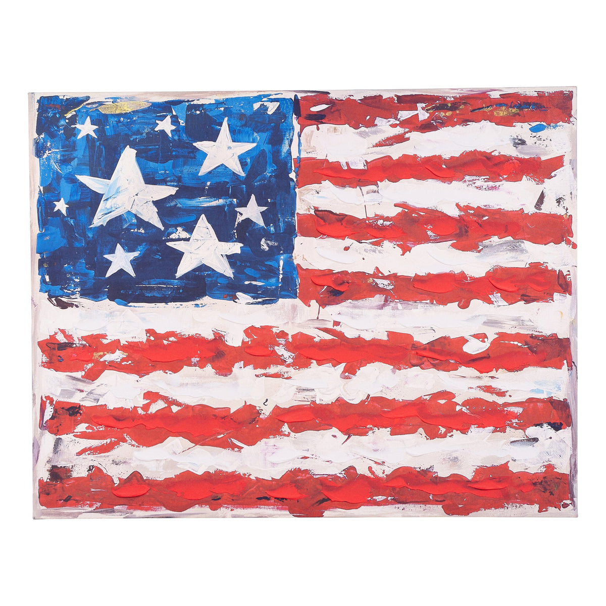 Stars and Stripes Flag Canvas