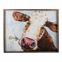 Love You Until the Cows Come Home Framed Canvas - GLORY HAUS 