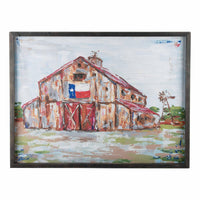 Texas Barn Framed Canvas - GLORY HAUS 