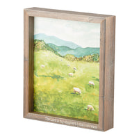 The Lord is My Shepherd Framed Canvas - GLORY HAUS 
