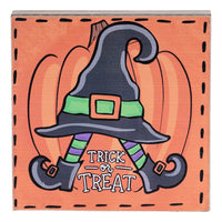 Trick or Treat Witch Block - GLORY HAUS 