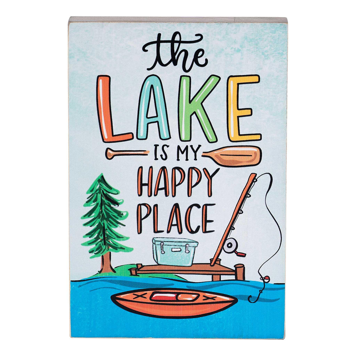 Happy Place Lake Block - GLORY HAUS 