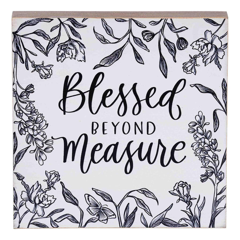 Blessed Beyond Measure Block - GLORY HAUS 