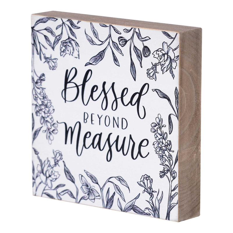 Blessed Beyond Measure Block - GLORY HAUS 