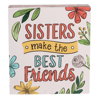 Sisters Make The Best Friends Block - GLORY HAUS 