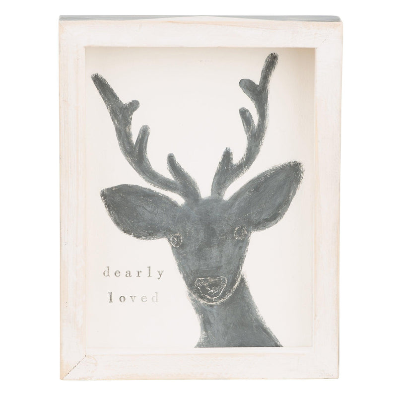 Deerly Loved Framed Board - GLORY HAUS 