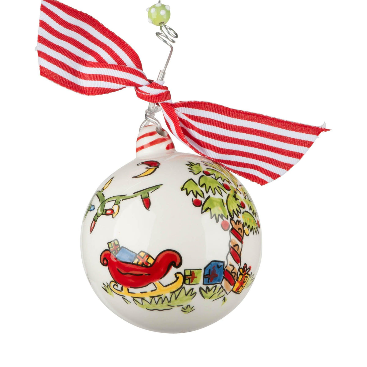 South Carolina Palmetto Christmas Ornament - GLORY HAUS 