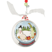 Joy to the World Snowglobe Ornament - GLORY HAUS 