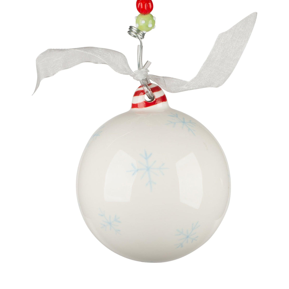 Joy to the World Snowglobe Ornament - GLORY HAUS 