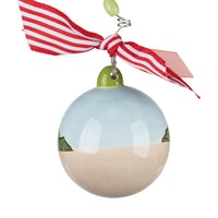 Barn and Tractor Ornament - GLORY HAUS 