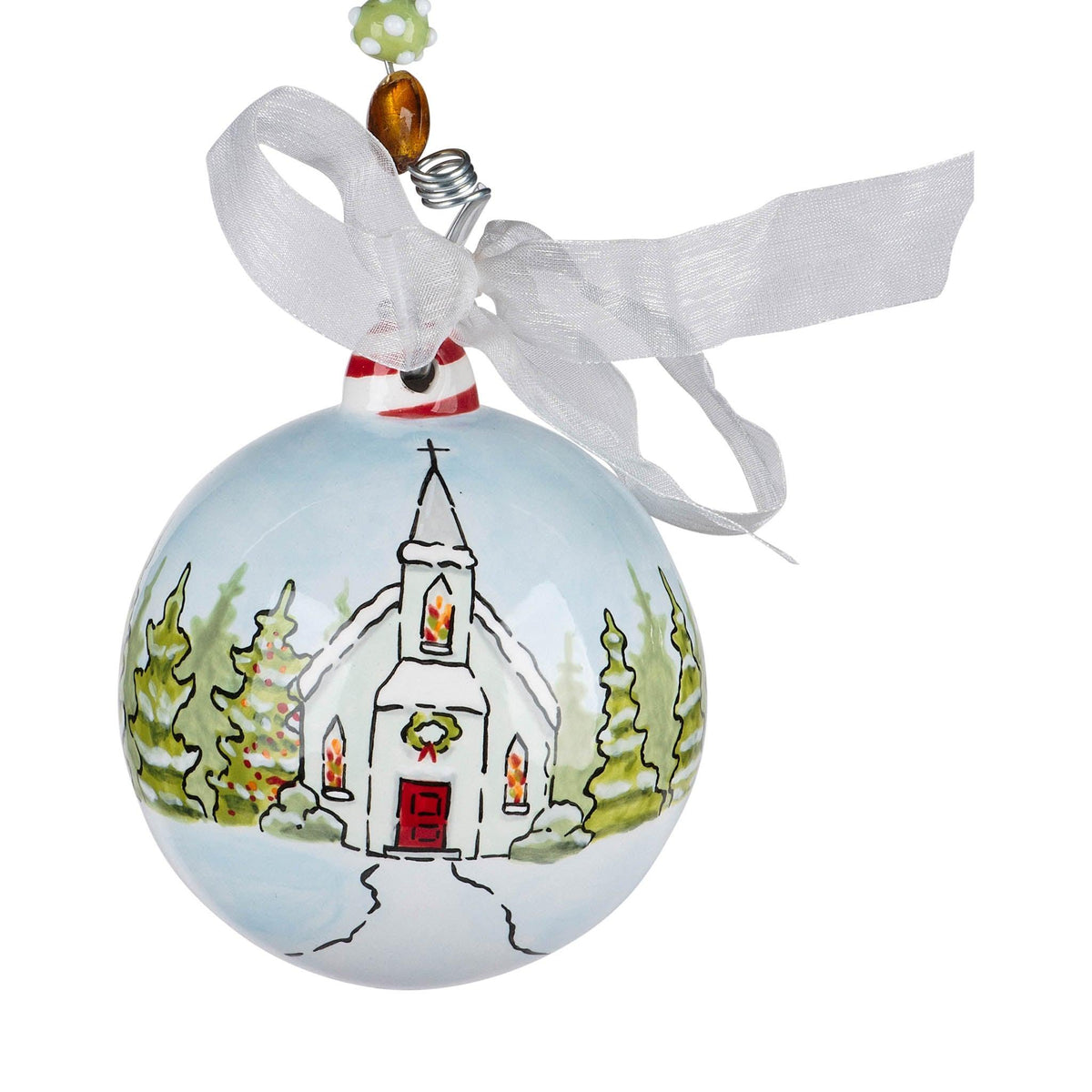 Christmas Church Ornament - GLORY HAUS 