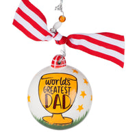 World's Greatest Dad Ornament - GLORY HAUS 