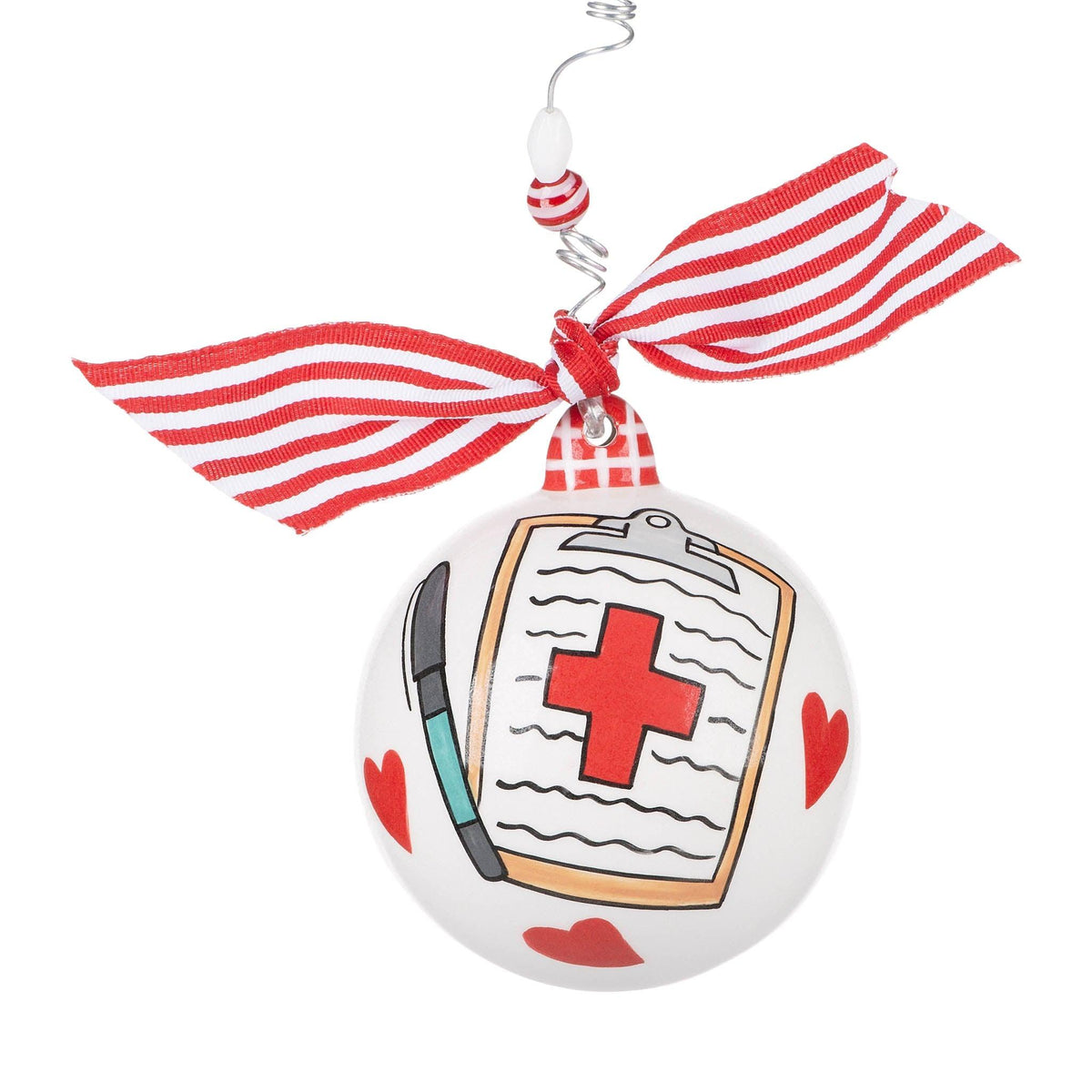 Nurse Off the Charts Ornament - GLORY HAUS 