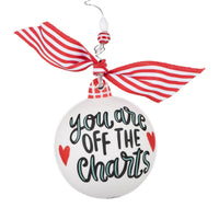 Nurse Off the Charts Ornament - GLORY HAUS 