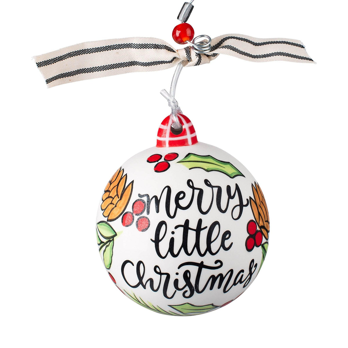 Merry Little Christmas Ornament - GLORY HAUS 
