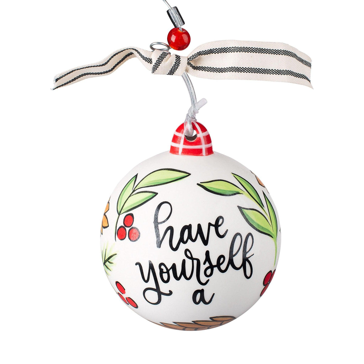 Merry Little Christmas Ornament - GLORY HAUS 