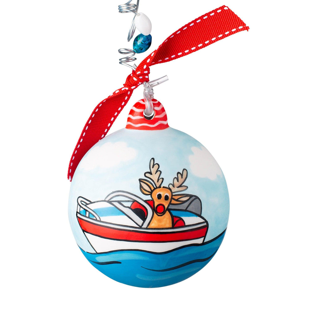 Christmas at the Lake Ornament - GLORY HAUS 