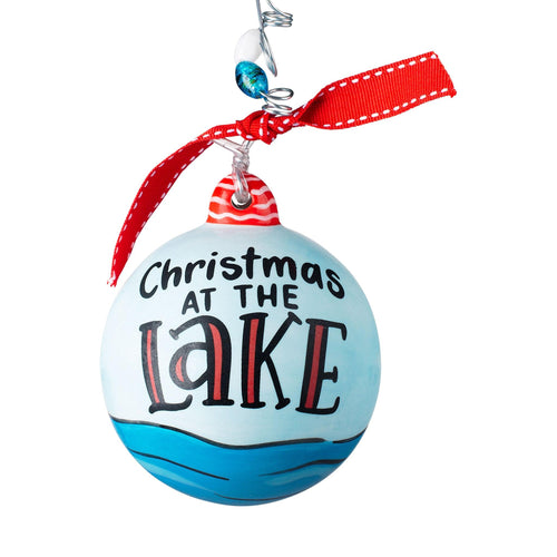 Christmas at the Lake Ornament - GLORY HAUS 