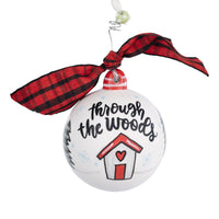 Through the Woods Truck Ornament - GLORY HAUS 