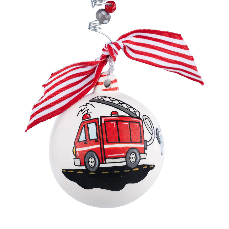 firetruck ornament