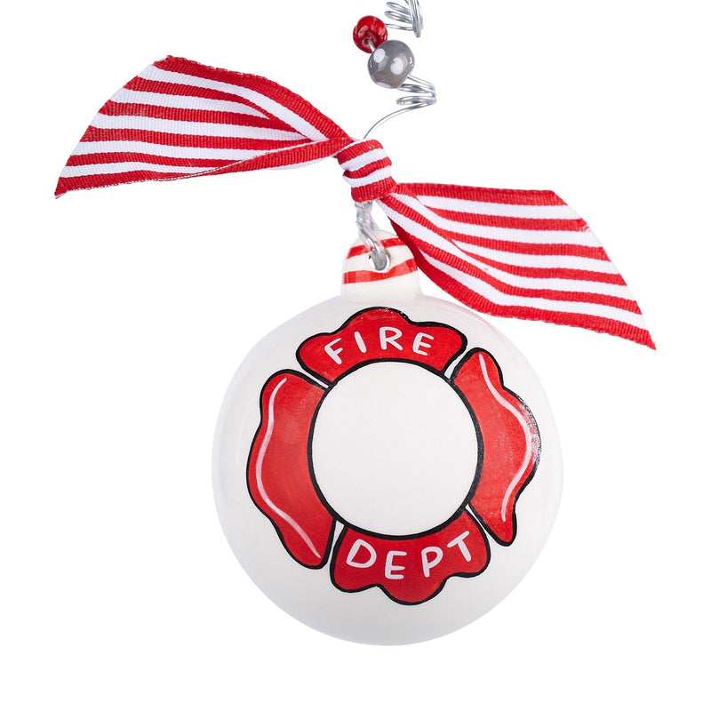 Firetruck Ornament - GLORY HAUS 