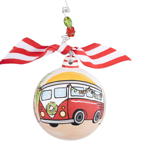 Christmas is Better at the Beach Ornament - GLORY HAUS 