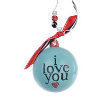 I Love You Mom Ornament - GLORY HAUS 