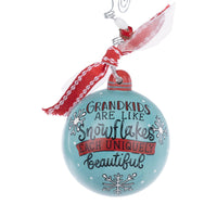Grandkids Snowflake Ornament - GLORY HAUS 