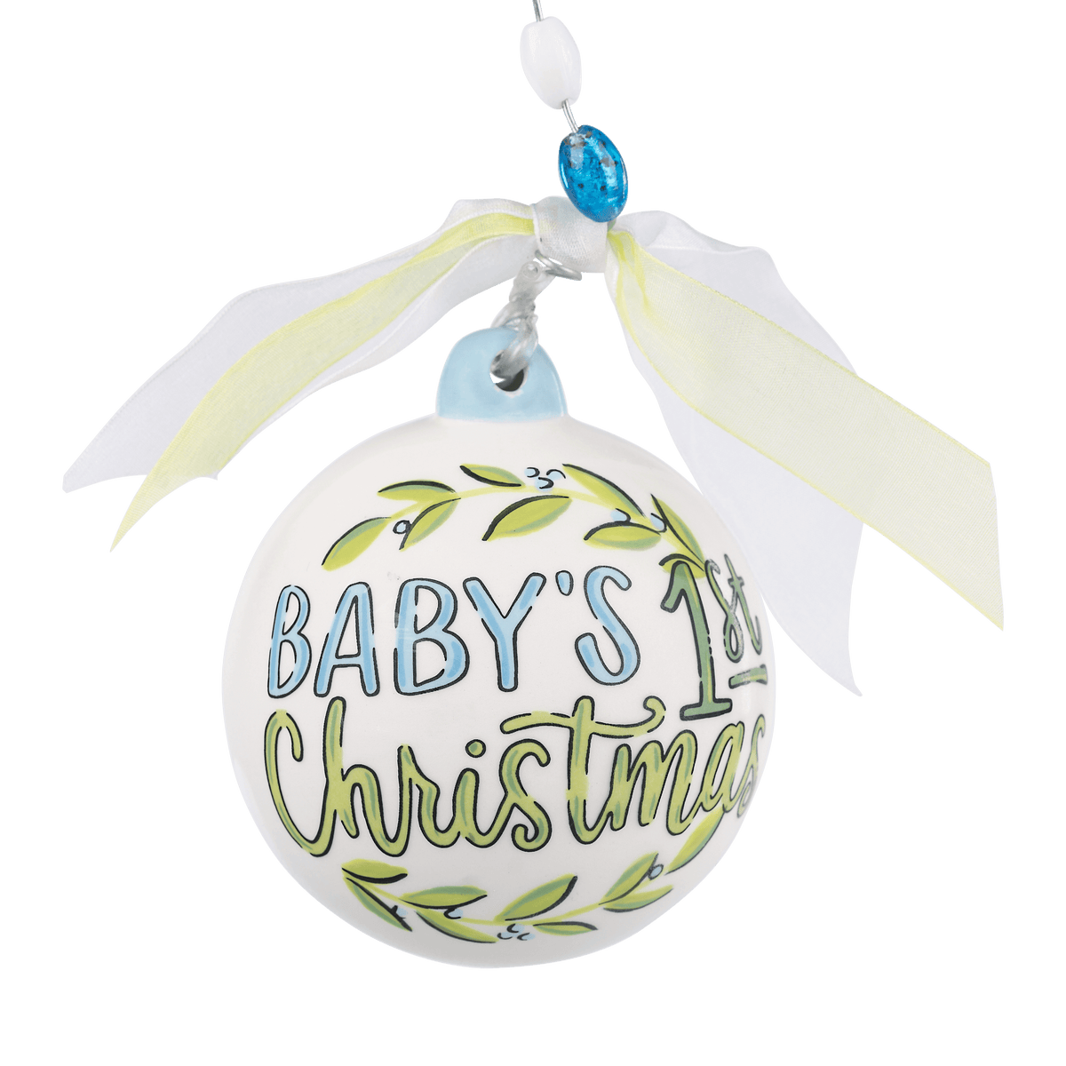 Blue Eggs Baby's 1st Ornament - GLORY HAUS 