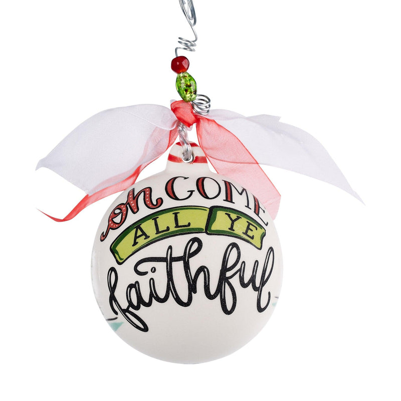 Come All Ye Faithful Church Ornament - GLORY HAUS 