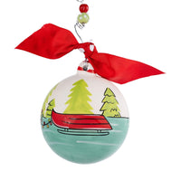 Oh What Fun Sled Ornament - GLORY HAUS 