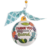 Thank You Friend Ornament - GLORY HAUS 