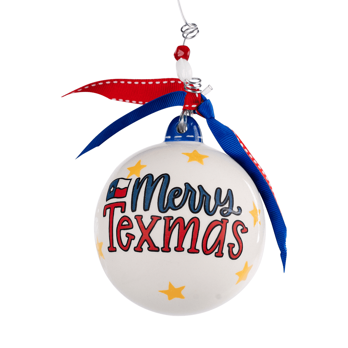 Merry Texmas Blue Bonnet Ornament - GLORY HAUS 