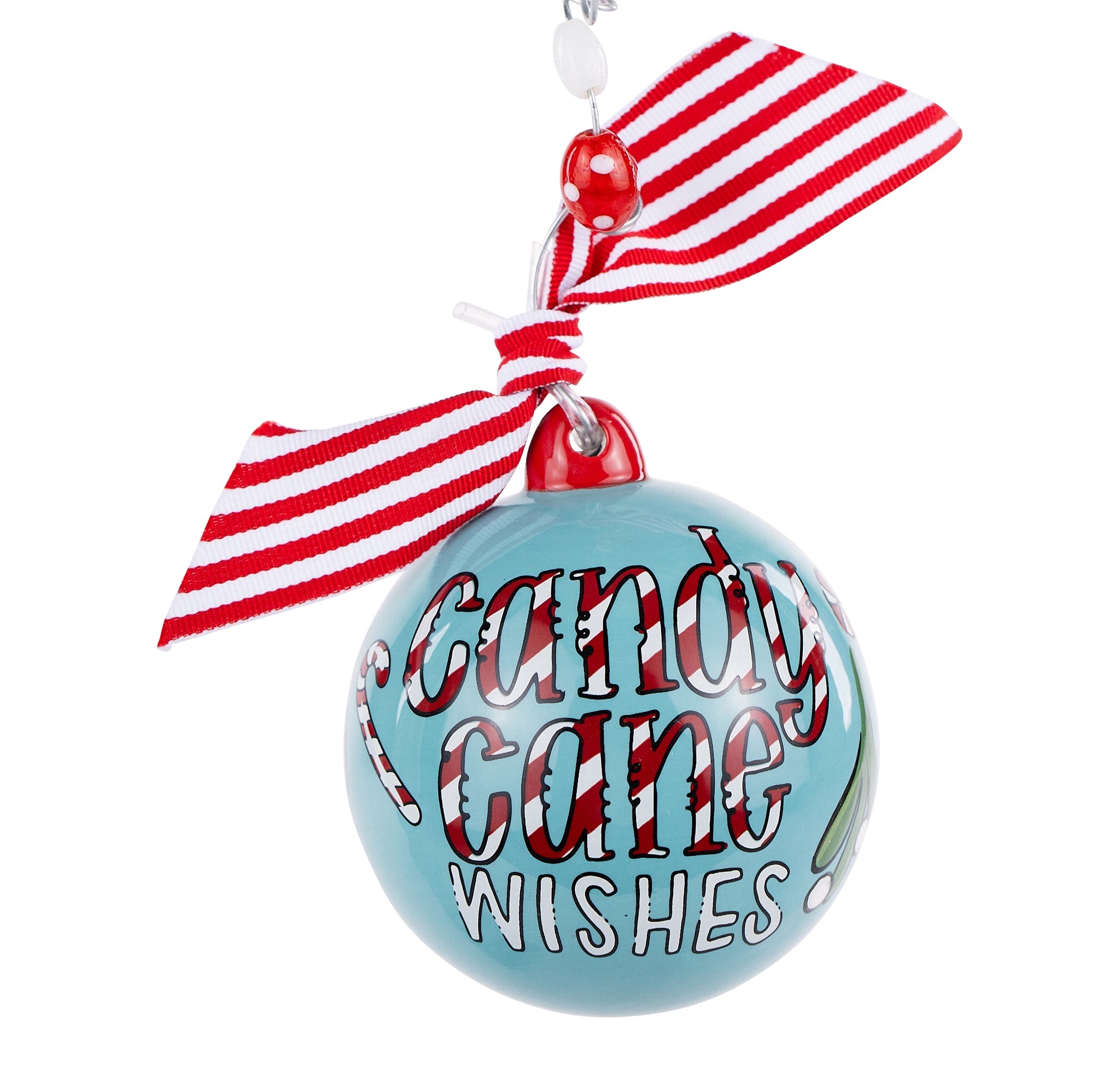 Glory Haus Candy Cane Wishes Ornament