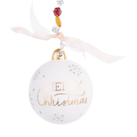 Merry Christmas Reindeer Ornament