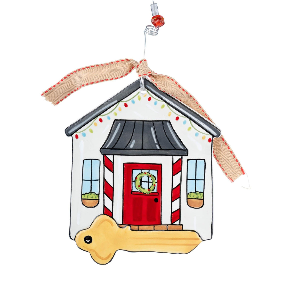 New Home Key Flat Ornament - GLORY HAUS 