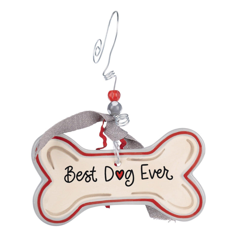 Best Dog Ever Flat Ornament - GLORY HAUS 