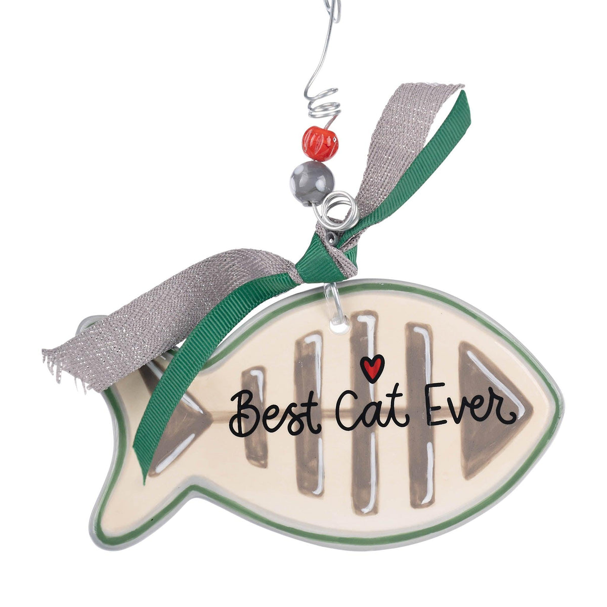 Best Cat Ever Flat Ornament - GLORY HAUS 