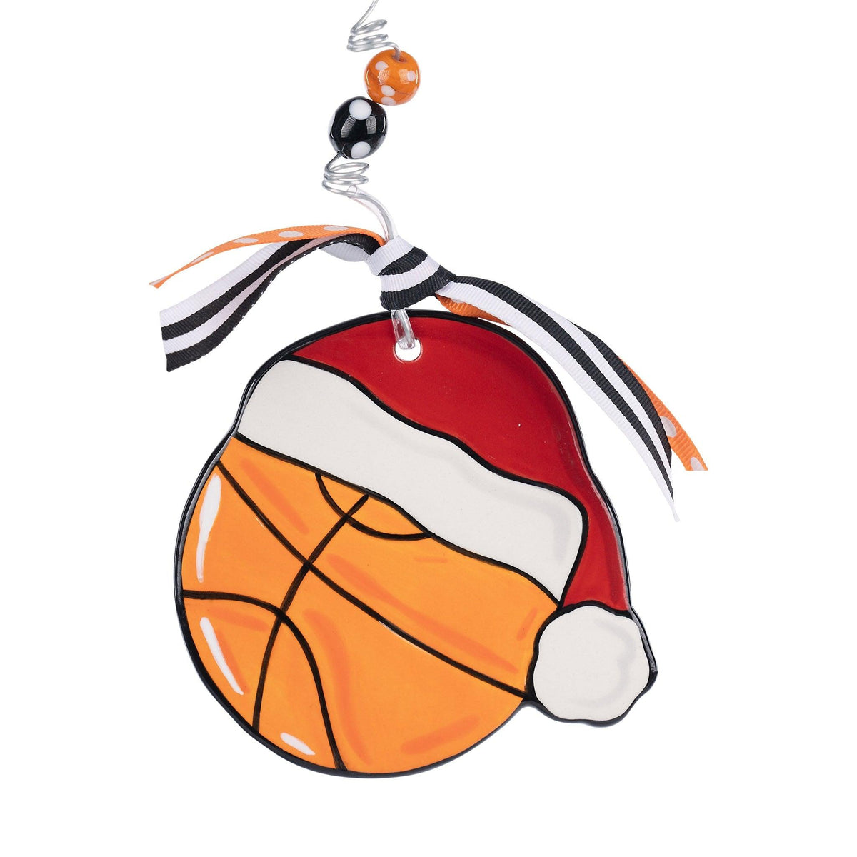 Basketball Flat Ornament - GLORY HAUS 