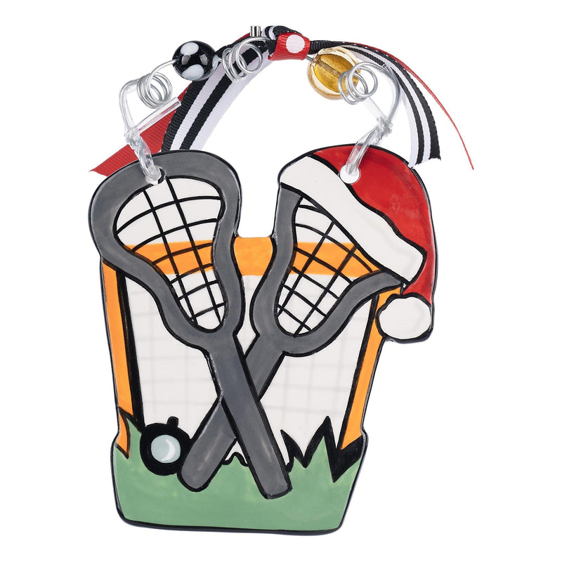 Lacrosse Flat Ornament - GLORY HAUS 