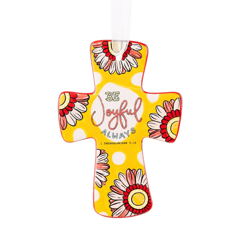 Be Joyful Always Cross - GLORY HAUS 