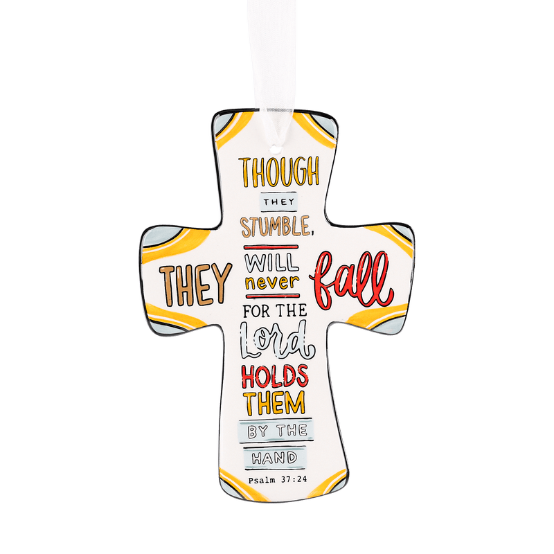 Lord Holds Them By The Hand Cross - GLORY HAUS 